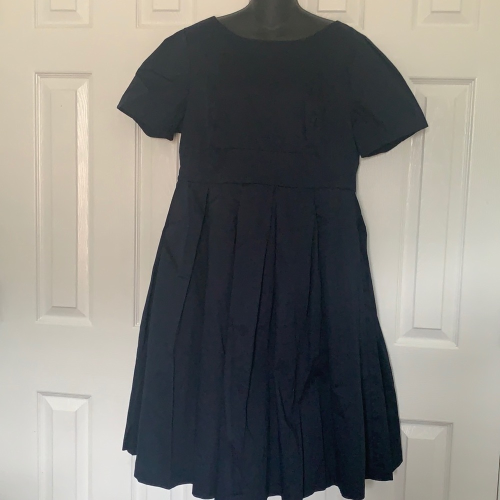 ModCloth Navy Flared Skirt Dress